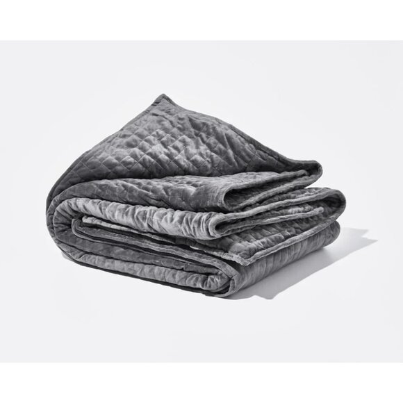 Gravity Cooling Premium Weighted Blanket (48" x 72" - 15lbs) in Gray - Picture 1 of 5